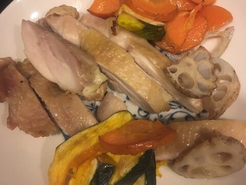 鶏モモ肉と野菜のオーブン焼き